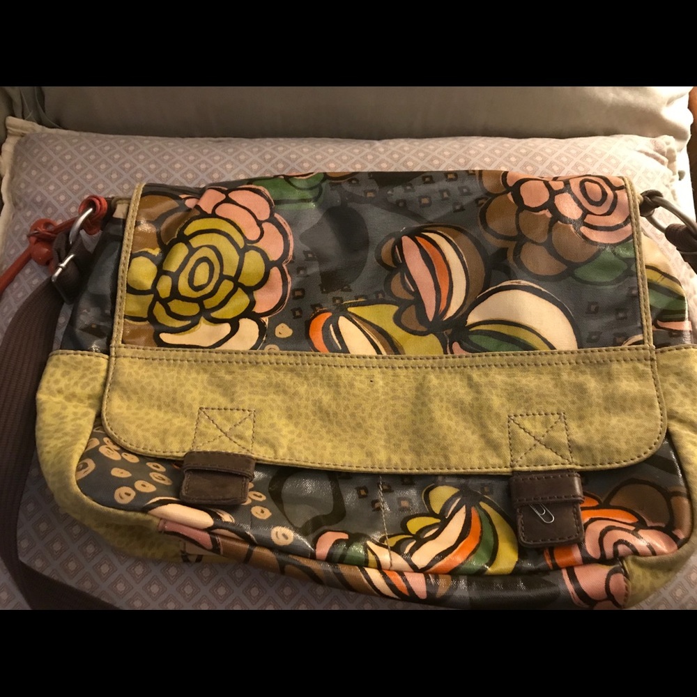 Fossil Keyper messenger laptop bag